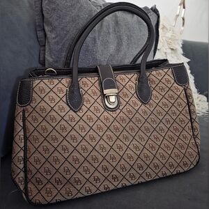 Vintage Dooney & Bourke Signature Tote Bag -EUC